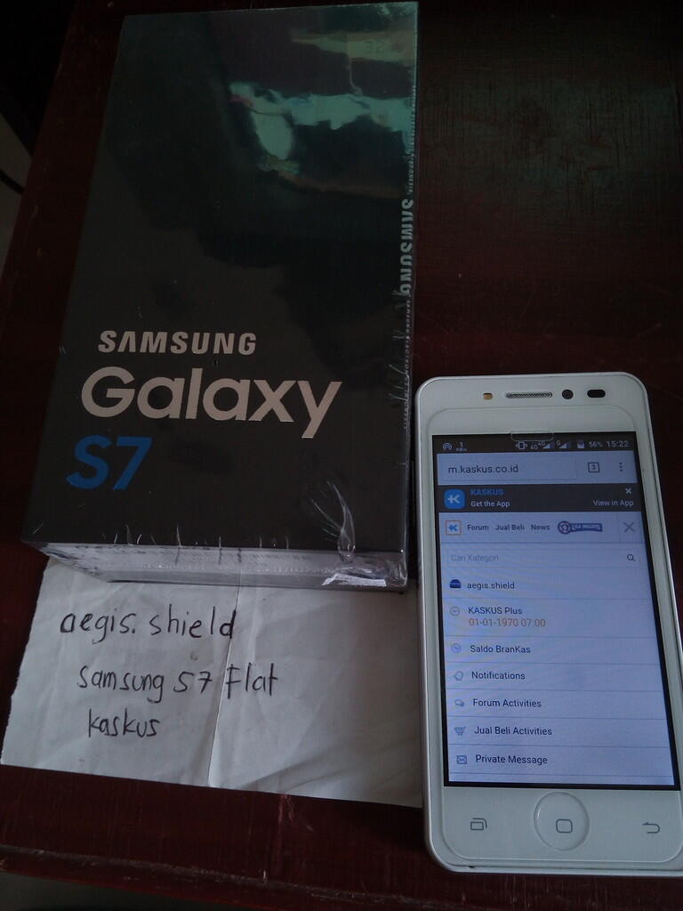 &#91;murah coy&#93; samsung s7 flat gold, SEIN, 32gb