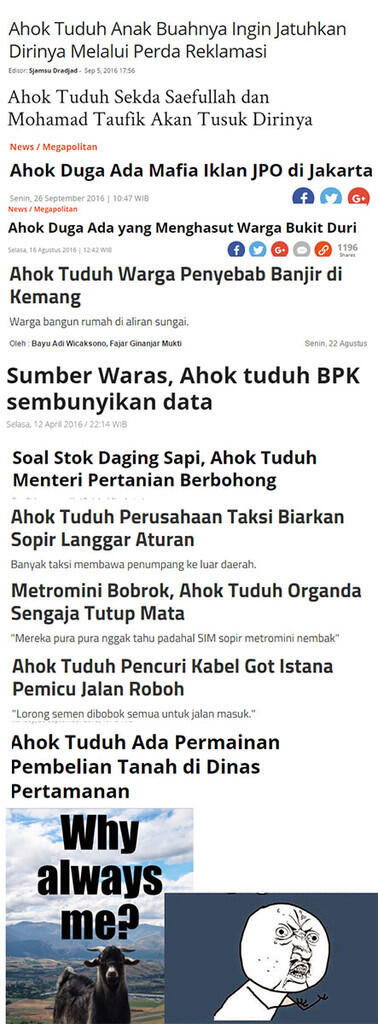 Ahok Sebut Plt Gubernur Jakarta “Ada Main” dengan DPRD