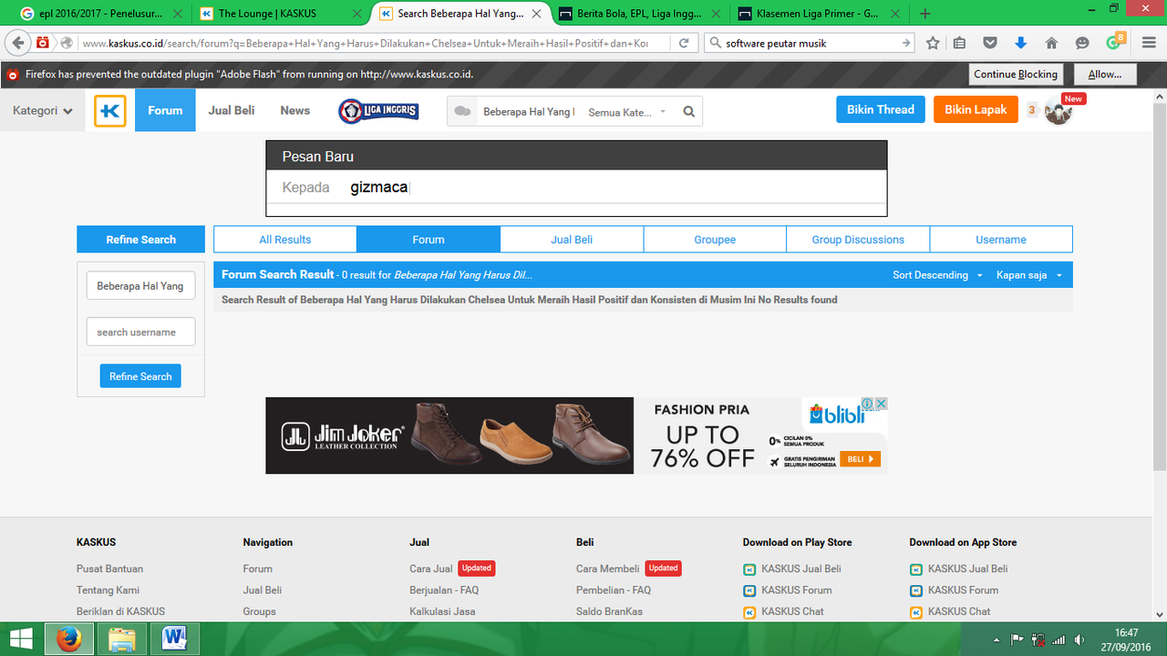 Beberapa Hal Yang Harus Dilakukan Chelsea Untuk Meraih Hasil Positif Musim Ini