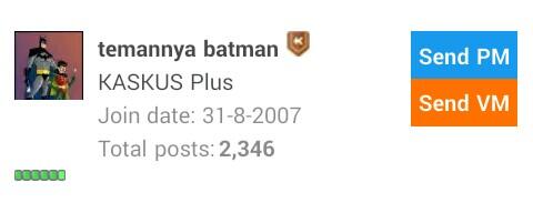 Dark Ass Rises, Kaskuser Ini Ternyata Telah Berteman Dengan Batman Sejak 2007