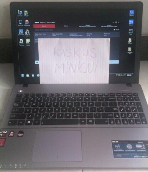 &#91;ERC&#93;Review : Laptop Asus X550Z-XX111D - Programming sambil ngaskus jadi enjoy