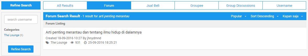 Arti penting merantau dan tentang ilmu hidup di dalamnya