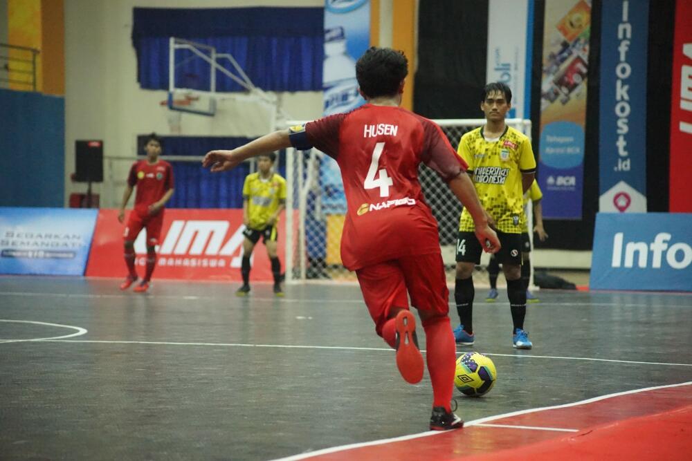 Aksi pemain di ajang LIMA Futsal Greater Jakarta Conference Hari ke-8