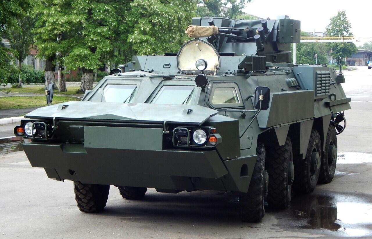 Panser Amfibi BTR-4M Pesanan Korps Marinir TNI AL Tiba Di Indonesia