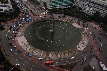 20 Ribu Buruh Demo, Hindari Jalan Gatot Subroto