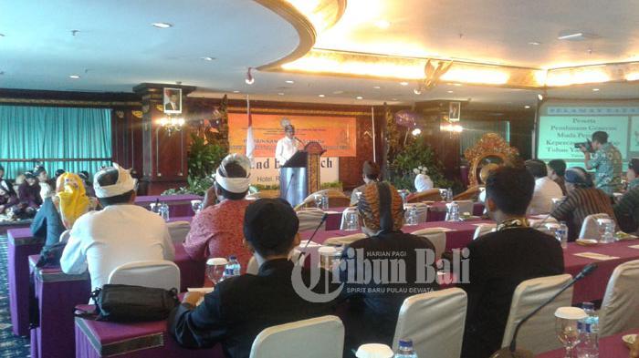 170 Pemuda Ikuti Pembinaan Penghayat Kepercayaan terhadap Tuhan YME di Denpasar