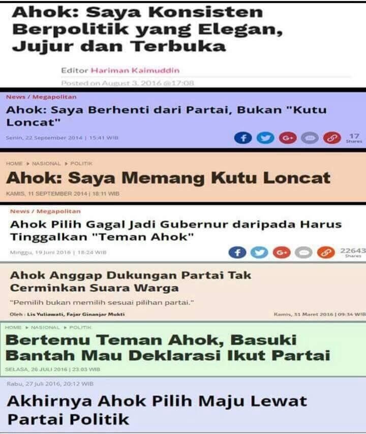 Gara-gara Dukung Ahok, Banyak Kader PDIP Ingin Keluar