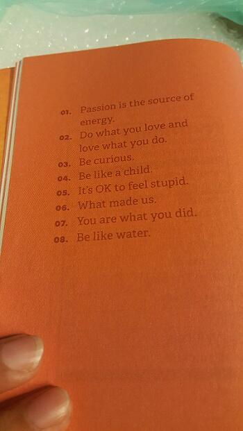 Yang Ane Dapetin Setelah Megang Buku Think Fresh...