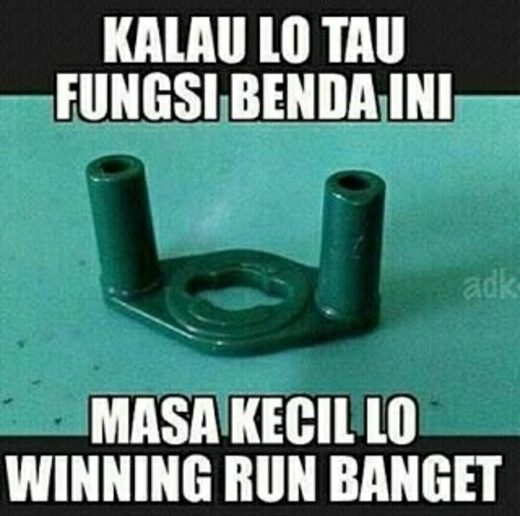 seperti double knalpot