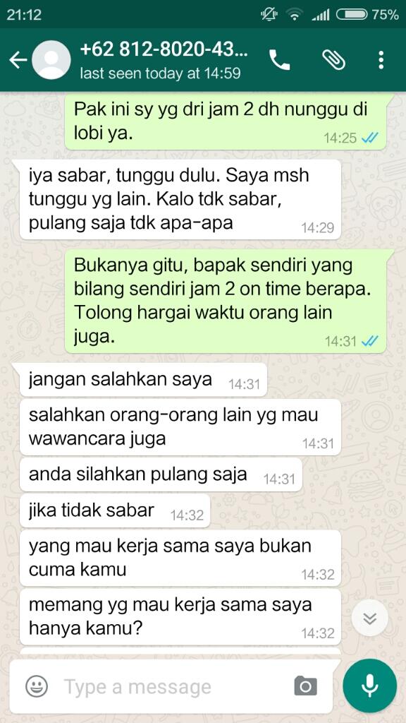 Surat terbuka untuk user samudro_sejati perihal lowongan kerja di kaskus