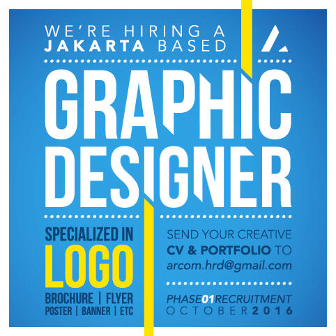 2016 jakarta lowongan selatan kasir Graphic    Designer Designer Lowongan Jakarta Logo