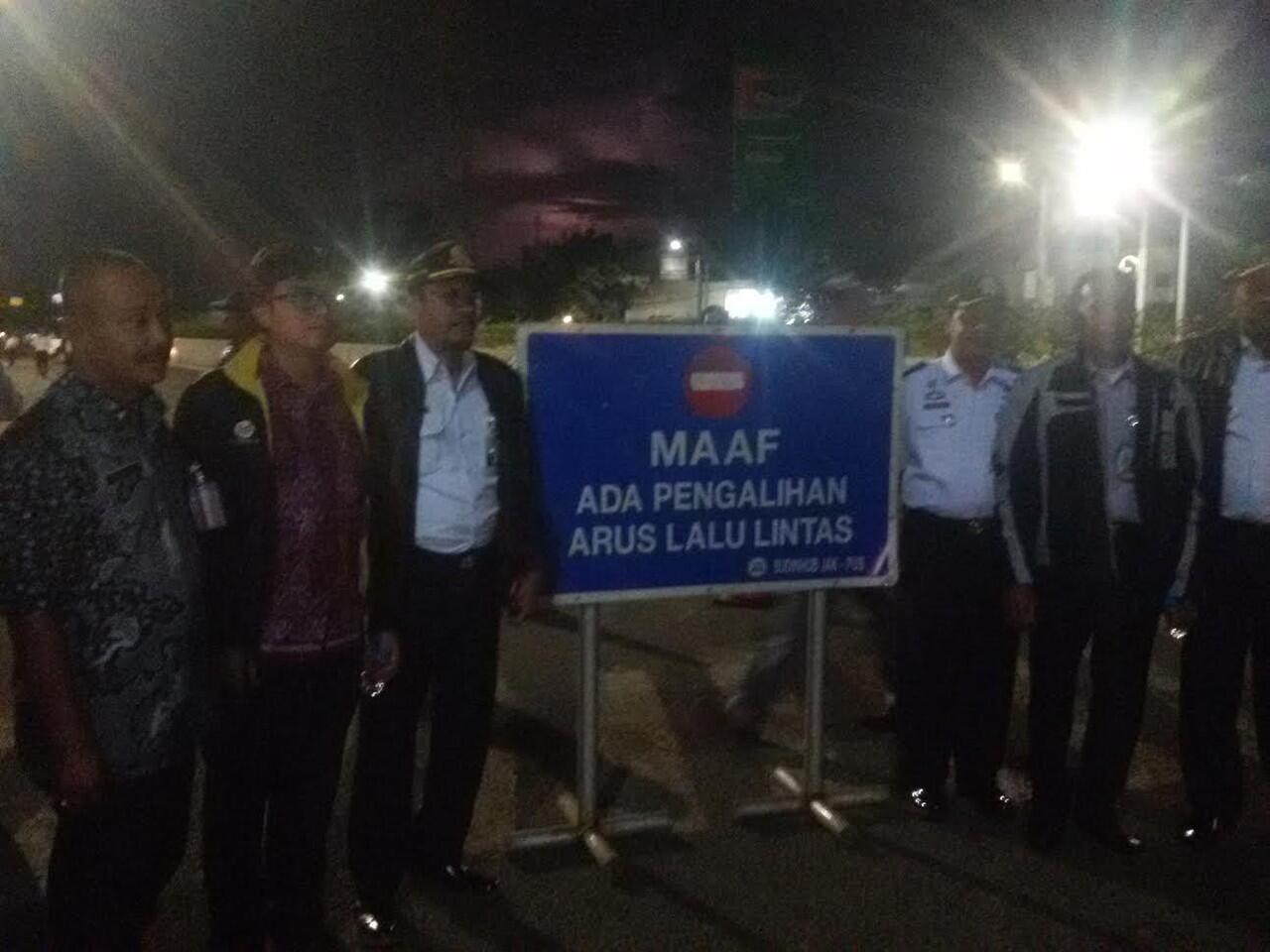 Perlintasan KA Sebidang di Stasiun Senen Resmi Ditutup