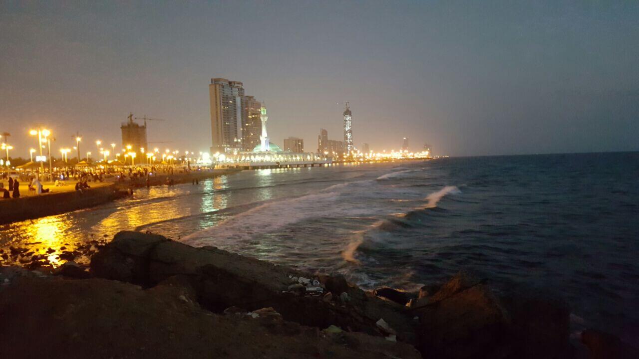 Suasana Masjid Terapung Jeddah