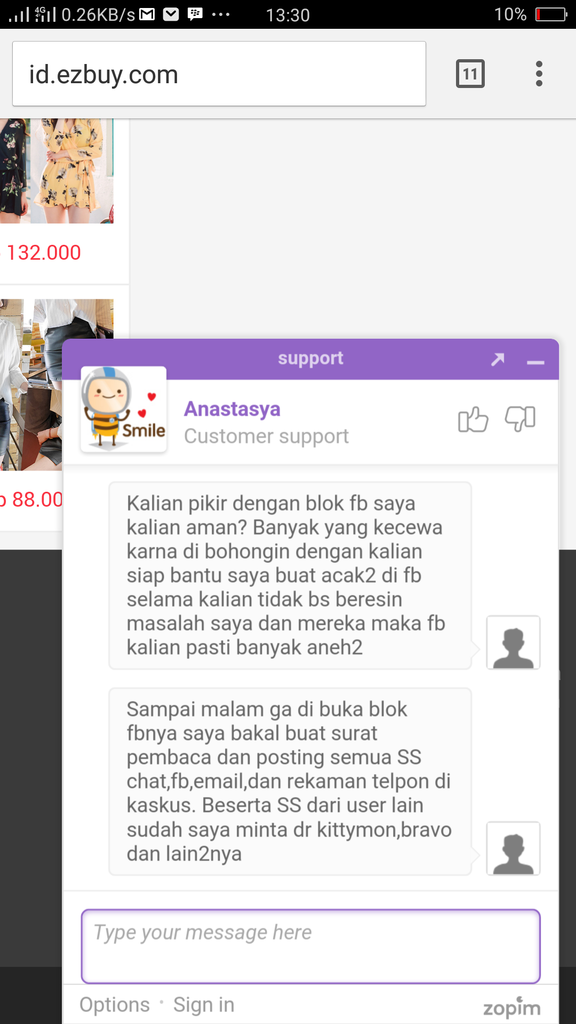 Jangan pernah pakai jasa EZBUY INDONESIA