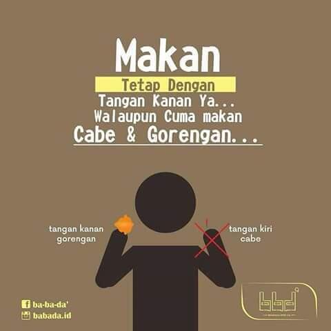 Jangan Lupa Gan, Apapun Makanannya...