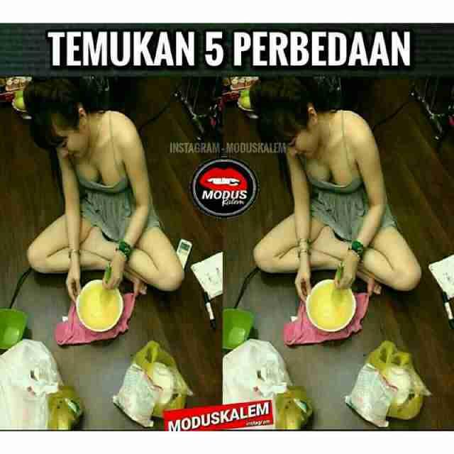 HEBOH KUIS hadiah Pulsa, hanya temukan perbedaan gambar