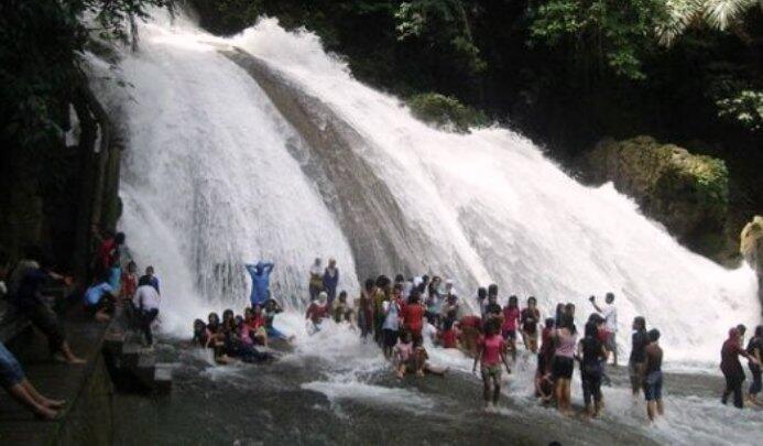 Bayang sani, air terjun bekas pemandian menir dan nona zaman Penjajahan Belanda