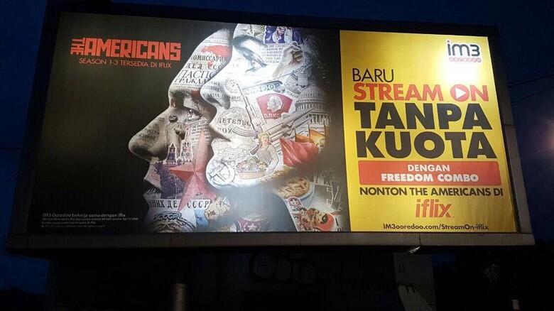 Polisi Persoalkan Iklan Provider Bergambar Palu Arit di Lenteng Agung