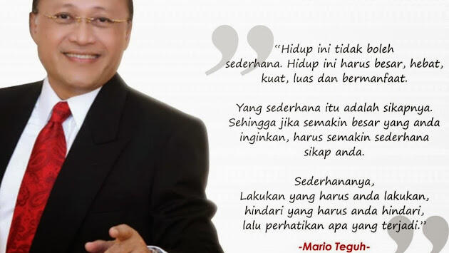 Kabar terbaru mario teguh dengan Ario Kiswinar