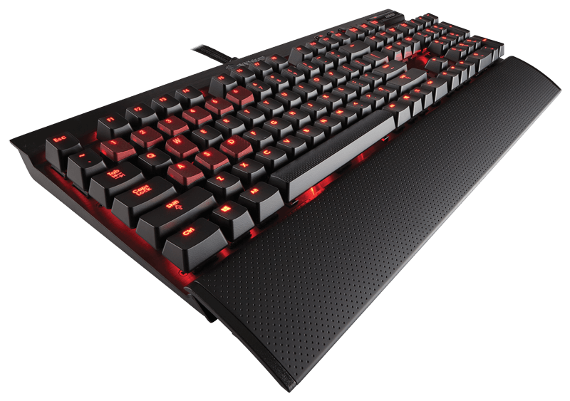 1.595.000. Corsair Gaming K70 ( CherryMX Red, Blue Backlight.Black Color). 