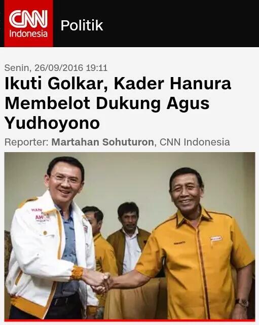 Survei LSI Denny JA: Ahok Potensial Kalah