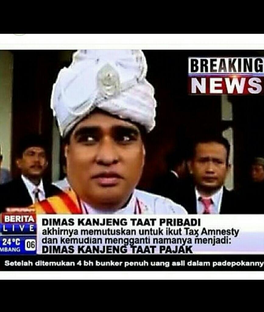 Kanjeng Dimas edisi Taubat