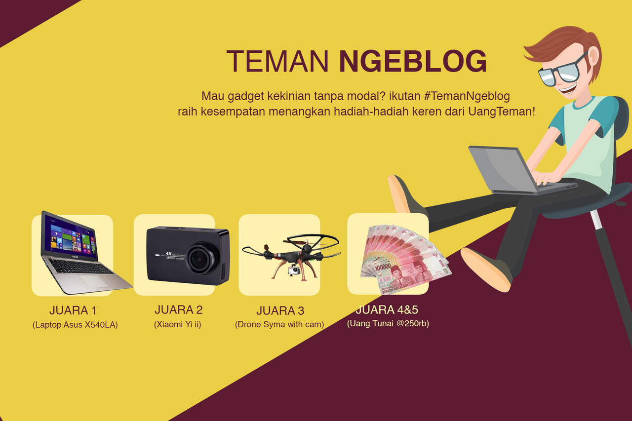Yuk ikutan #TemanNgeblog Blog Contest: Curhatan Finansial Sahabat UangTeman