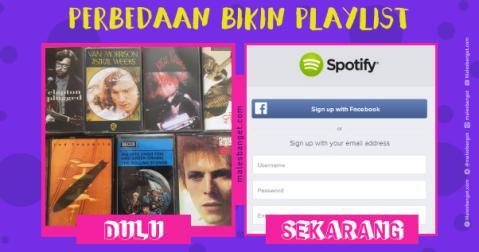 Gini Bedanya Bikin Playlist Dulu Sama Sekarang