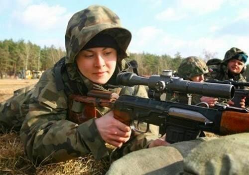 Prajurit Wanita Militer Cantik Di Dunia