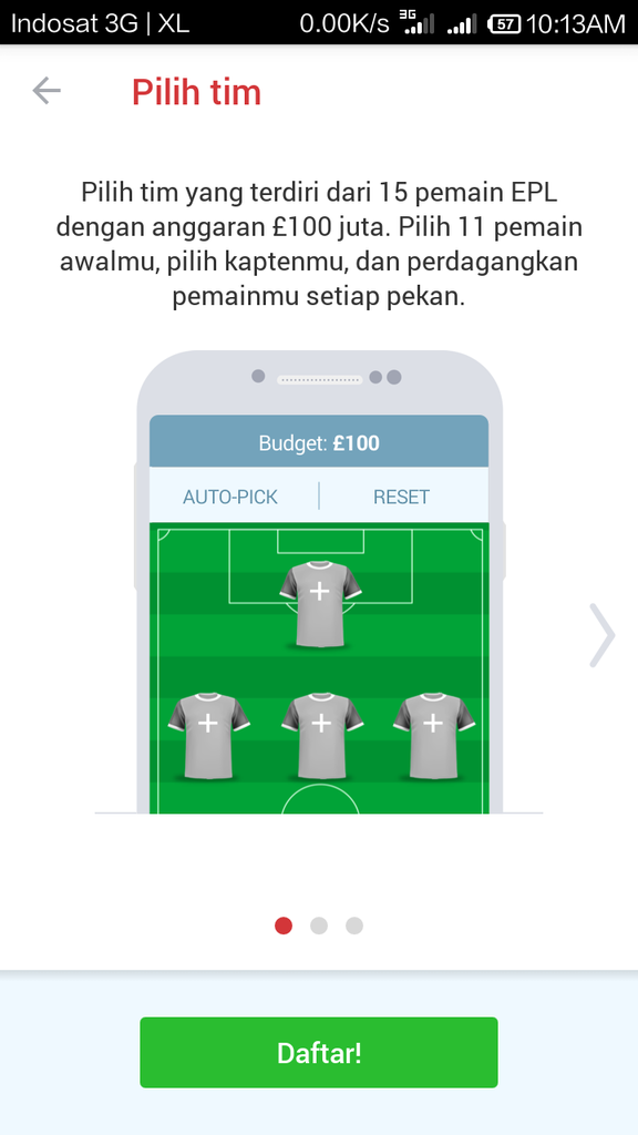 EPL Manager Fantasy Football. hadiah mingguan, iPhone, S7, Go Pro dll