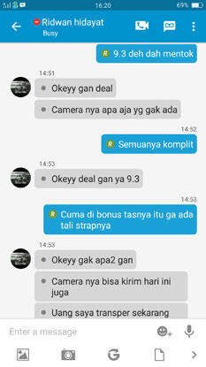 Lagi ngerjain penipu dari OLX..wkwkwk