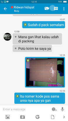 Lagi ngerjain penipu dari OLX..wkwkwk