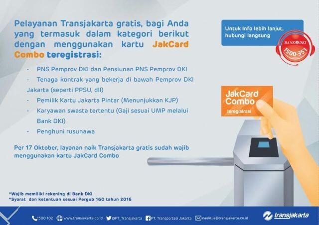 PNS DKI hingga Veteran Gratis Naik TransJakarta