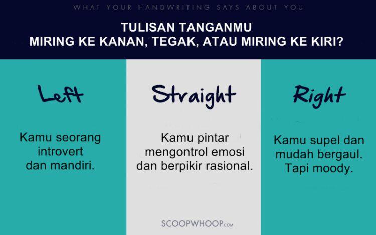 Selidiki gimana pribadi kamu lewat tulisan tanganmu sendiri , disini !