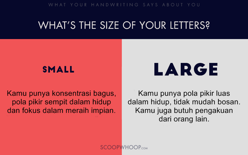 Selidiki gimana pribadi kamu lewat tulisan tanganmu sendiri , disini !