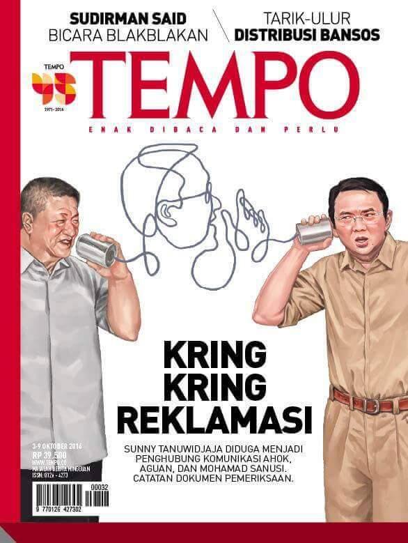 KPK Didesak Tangkap Buaya Putih Dalang Kasus Reklamasi