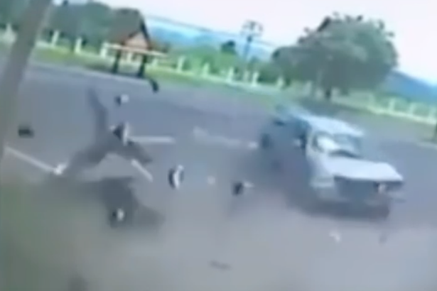 Roh keluar setelah kecelakaan motor 2016