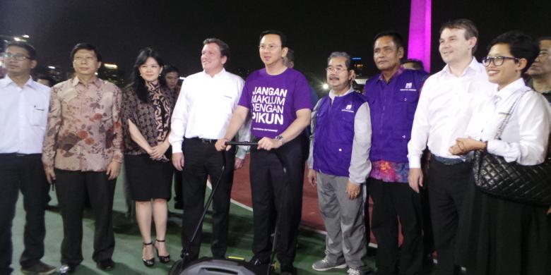 Kini Ada &quot;Pasukan Ungu&quot; di Jakarta