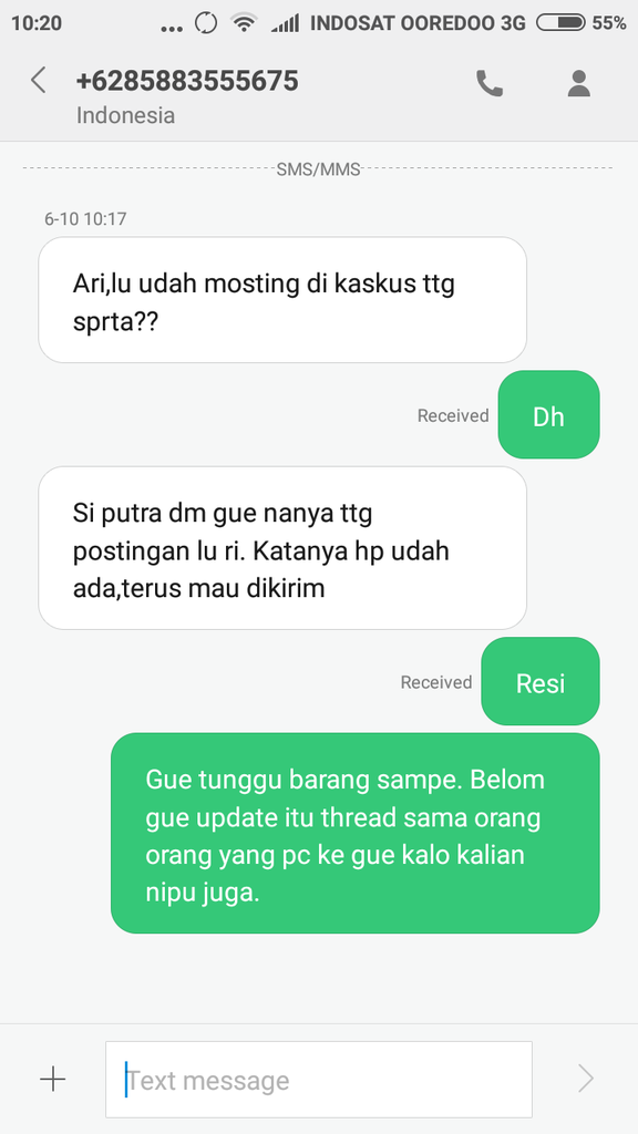 Gusty Saporta aka Sprtastore Penipu