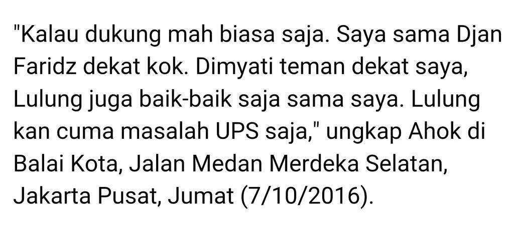 Ahok: Gue Gak Perlu Santun Sama Maling, Pengecut dan Rasis