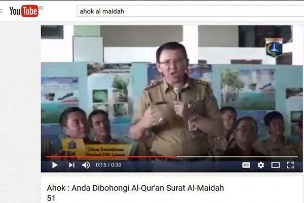 HTI: Ucapan Ahok Menghina Keagungan dan Kesucian Alquran