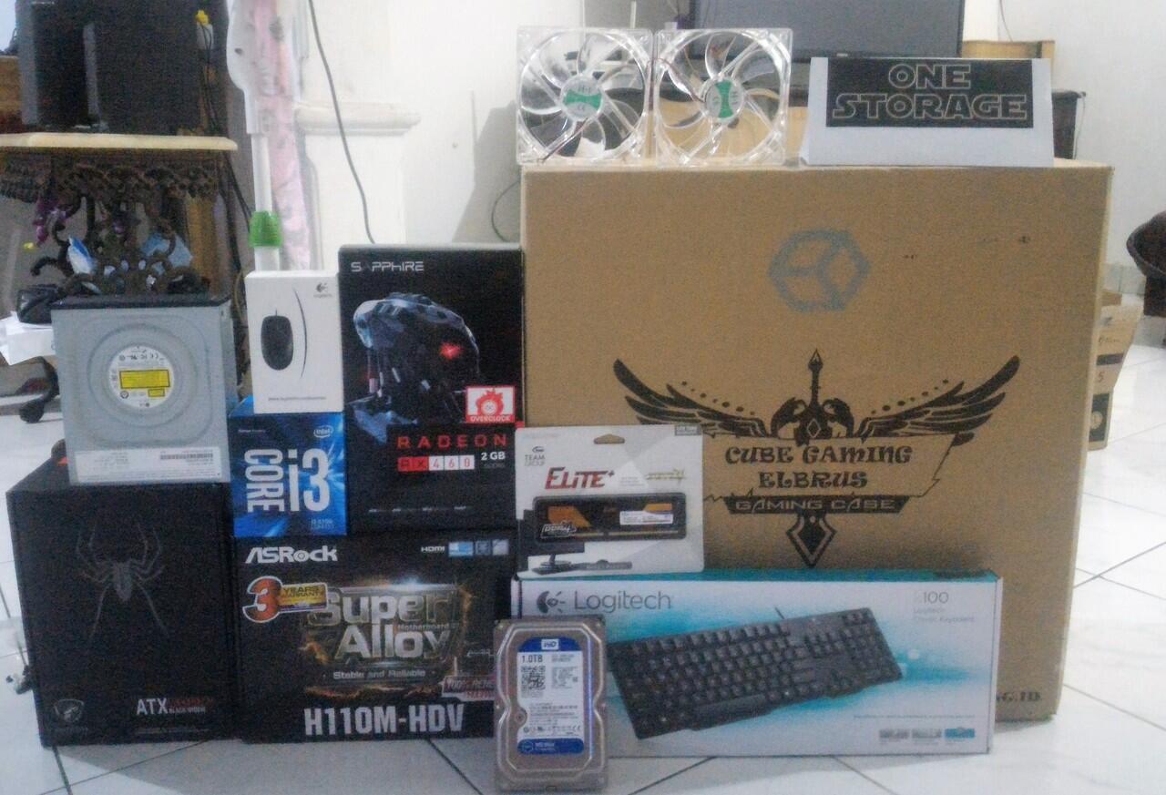 Jual jasa rakit pc komputer bekasi (INCLUDE SOFTWARE, GAME