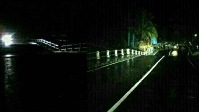 (JABAR.. ) Jembatan Ciputerapingan Ambruk, Akses ke Pangandaran Terputus