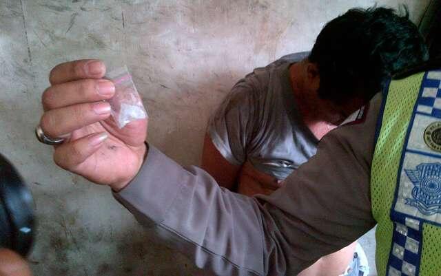 Ha ha ha&hellip;Lucu Banget, Ngaku Ustad Pengedar Sabu Malah Ceramah Saat Akan Ditangkap