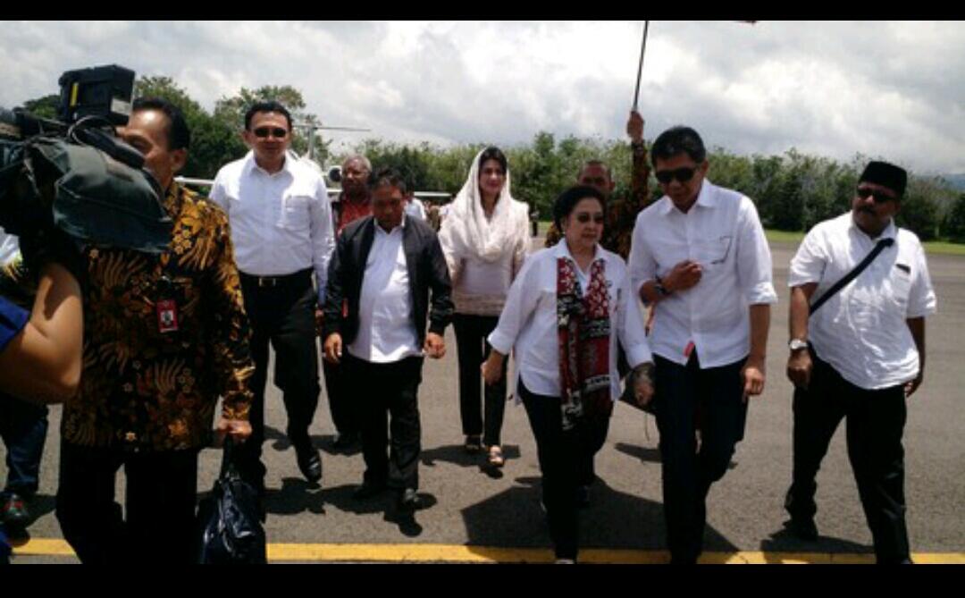 Megawati dan Ahok Nyekar ke Makam Bung Karno di Blitar