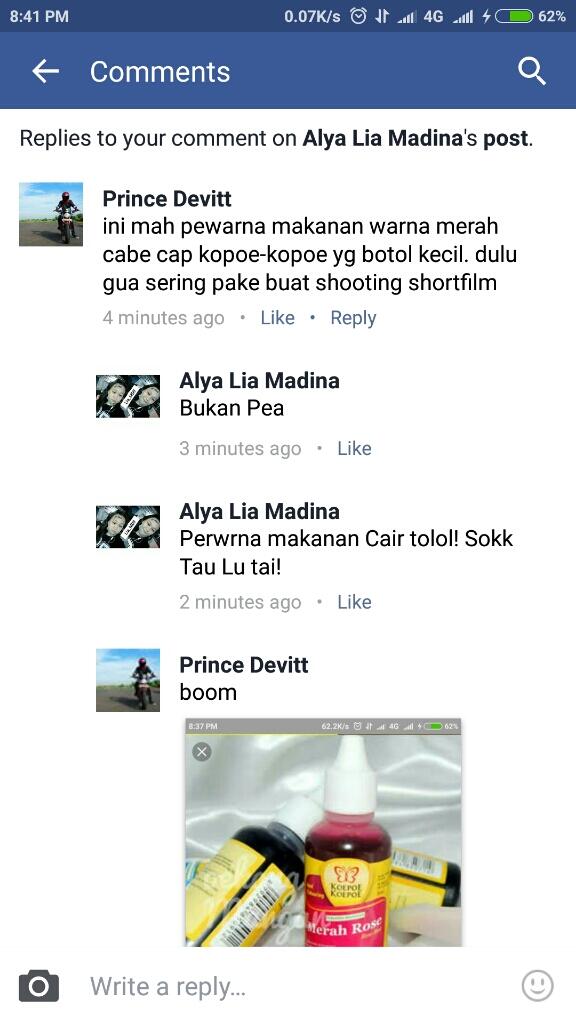 ketika abg alay mau drama silet tangan, tapi fail