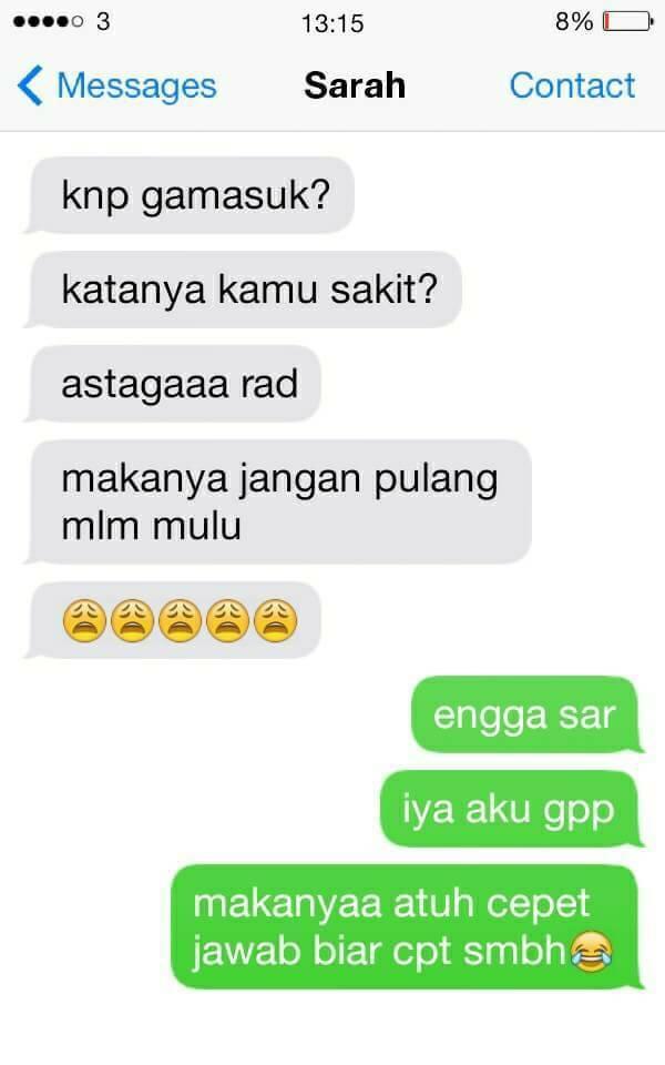 Percakapan SMS ini buktikan tegarnya cowok meski berkali-kali disakiti, huhuhu 