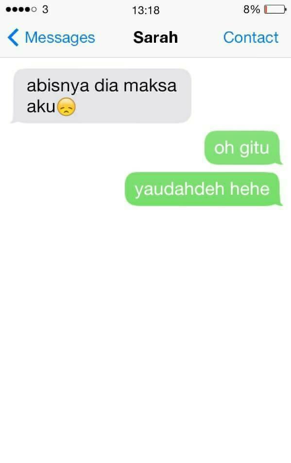 Percakapan SMS ini buktikan tegarnya cowok meski berkali-kali disakiti, huhuhu 