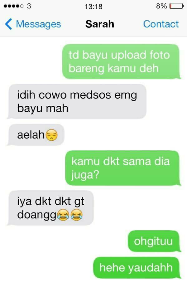 Percakapan SMS ini buktikan tegarnya cowok meski berkali-kali disakiti, huhuhu 