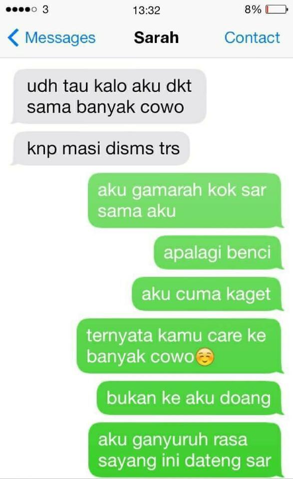 Percakapan SMS ini buktikan tegarnya cowok meski berkali-kali disakiti, huhuhu 